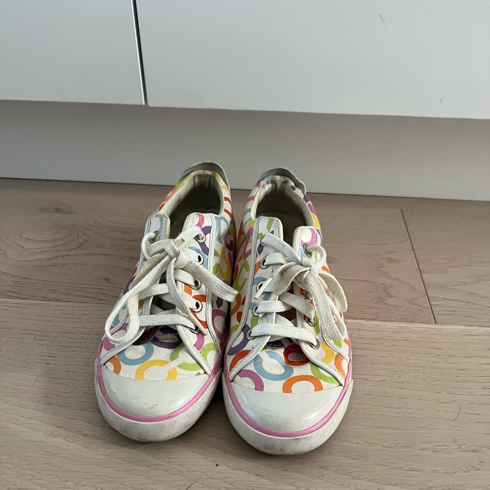 Coach multi-colour sneakers